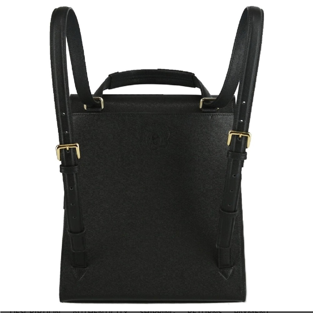 ✨Bruno Magli ✨ Black Block M Convertible backpack to shoulder/crossbody bag - Picture 7 of 12